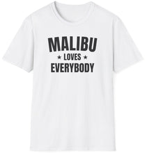 Load image into Gallery viewer, SS T-Shirt, CA Malibu White - Multi Colors
