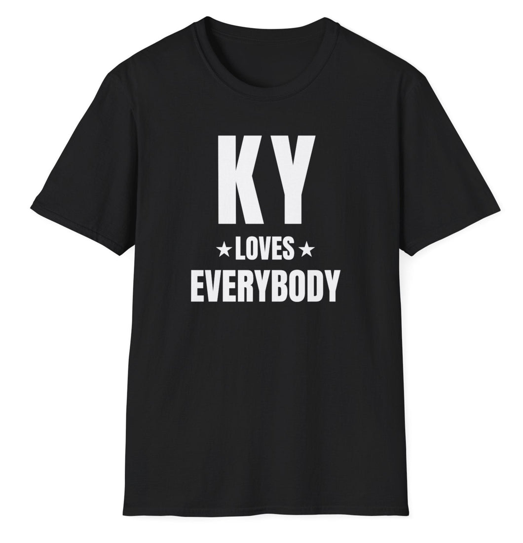 SS T-Shirt, KY Kentucky Caps - Black