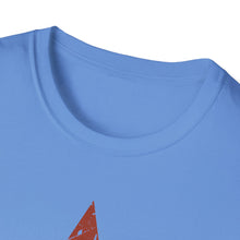 Load image into Gallery viewer, SS T-Shirt, Distressed Star - Red - Multi Colors
