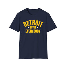 Load image into Gallery viewer, SS T-Shirt, MI Detroit - Navy | Clarksville Originals
