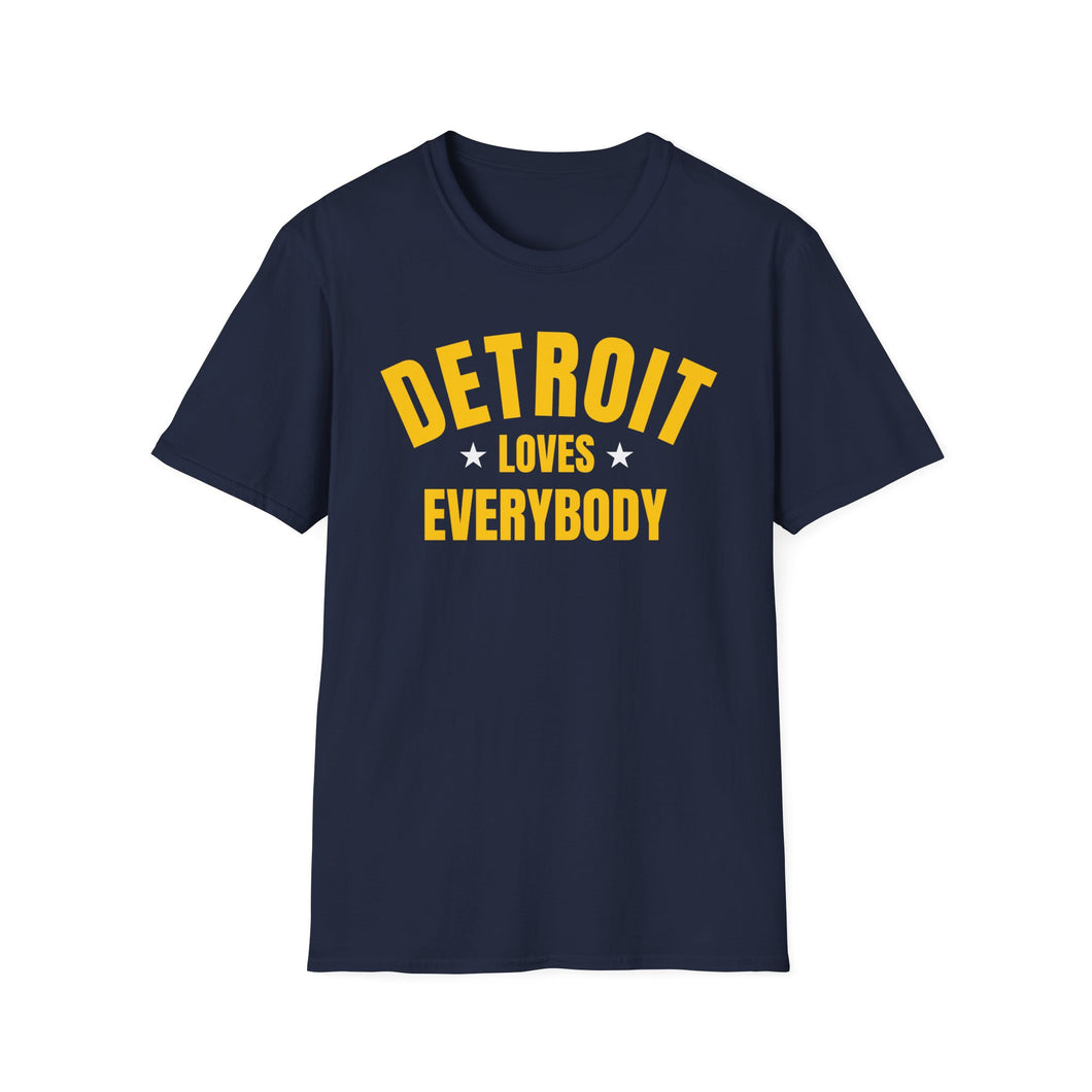 SS T-Shirt, MI Detroit - Navy | Clarksville Originals