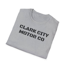 Load image into Gallery viewer, SS T-Shirt, Clark City Motor Co - Multi Colors
