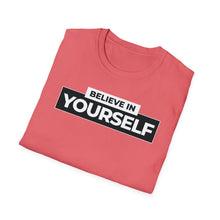 Load image into Gallery viewer, SS T-Shirt, Believe in Yourself - Multi Colors
