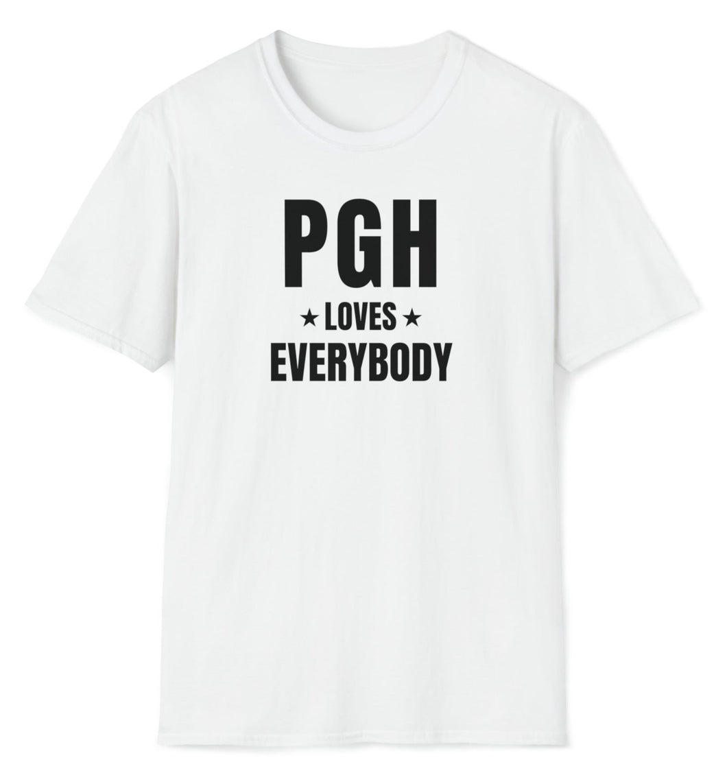 SS T-Shirt, PA PGH - White