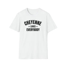 Load image into Gallery viewer, SS T-Shirt, WY Chyenne - White
