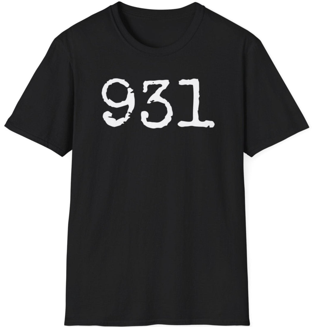 931 Area Code Unisex T Shirt; Represent the 931 area code with a unisex t-shirt. This shirt has 931 and the shape of Tennessee printed in white. This shirt makes a great gift for yourself, family or friends. Here's some more details about your shirt: • 100% combed and ring-spun cotton