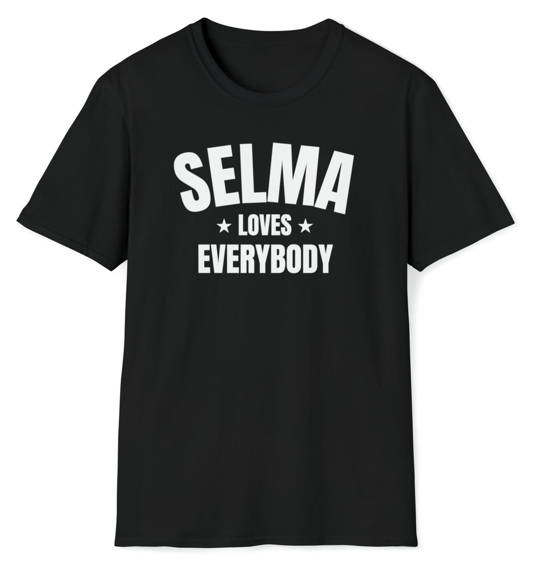 SS T-Shirt, AL Selma - Black