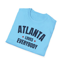 Load image into Gallery viewer, SS T-Shirt, GA Atlanta - Blue - Multi Colors
