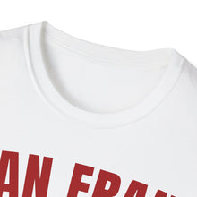 Load image into Gallery viewer, SS T-Shirt, CA San Fran - Scarlet Multi Colors

