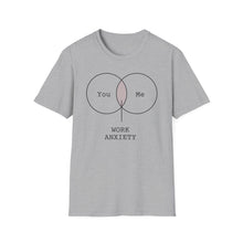 Load image into Gallery viewer, SS T-Shirt, Work Anxiety - Multi Colors
