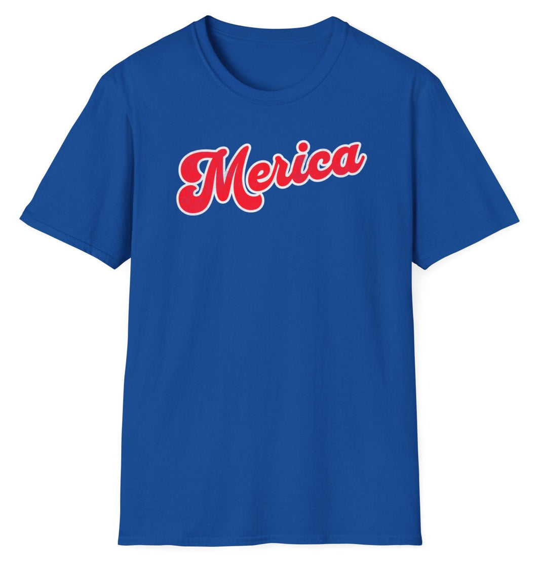 SS T-Shirt, Merica - Blue