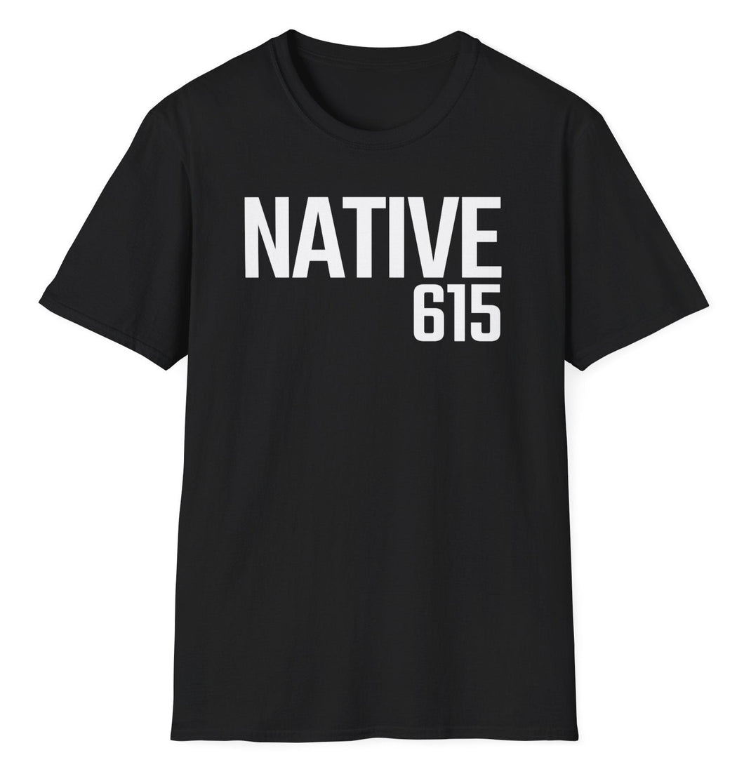 SS T-Shirt, Native 615 - Black