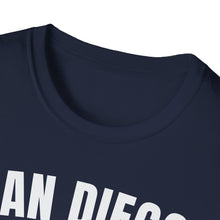 Load image into Gallery viewer, SS T-Shirt, CA San Diego White - Multi Colors
