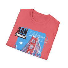 Load image into Gallery viewer, SS T-Shirt, San Francisco Art - Multi Colors
