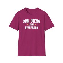 Load image into Gallery viewer, SS T-Shirt, CA San Diego White - Multi Colors
