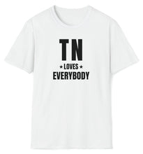 Load image into Gallery viewer, SS T-Shirt, TN Tennessee Caps - White
