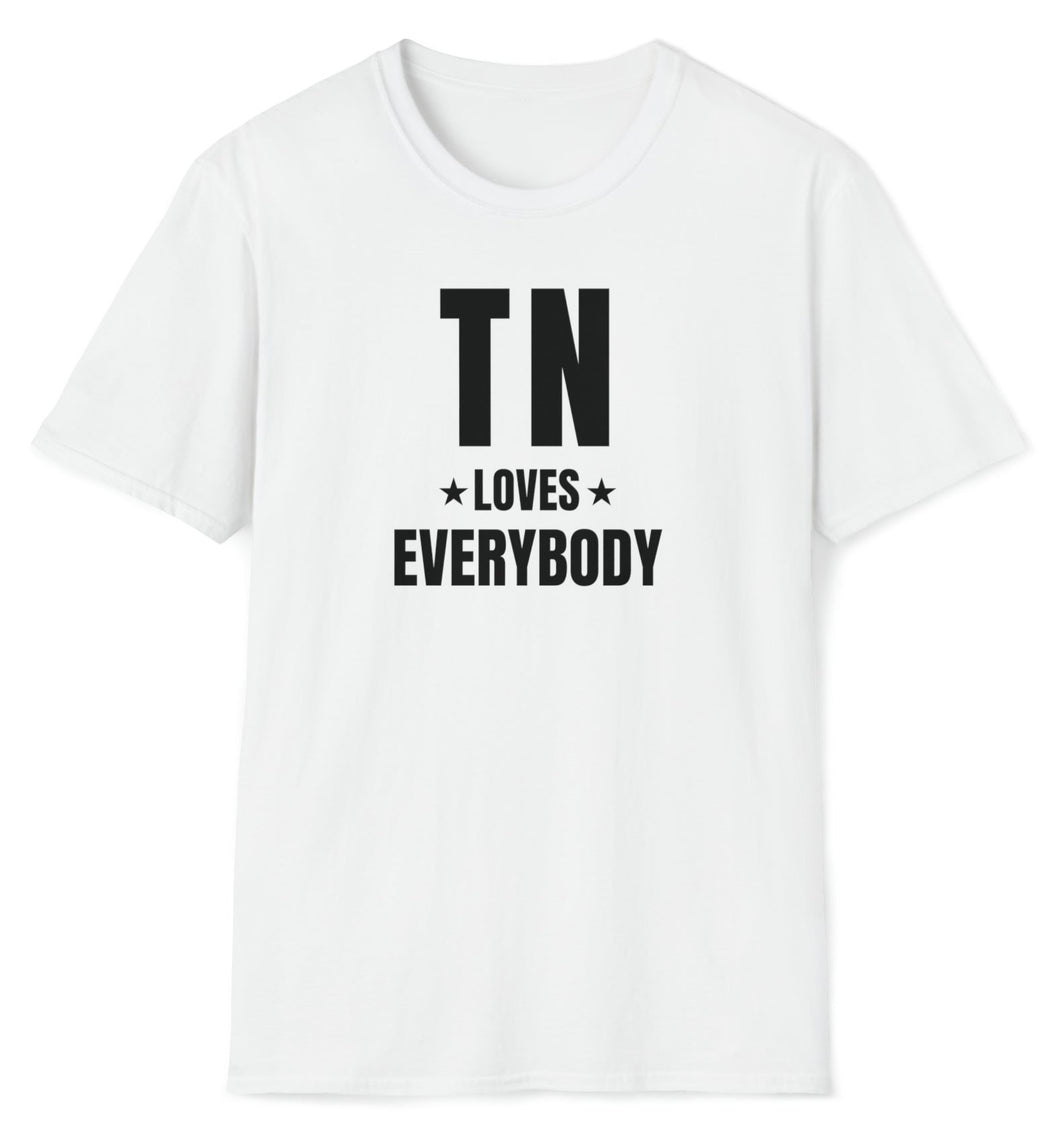 SS T-Shirt, TN Tennessee Caps - White