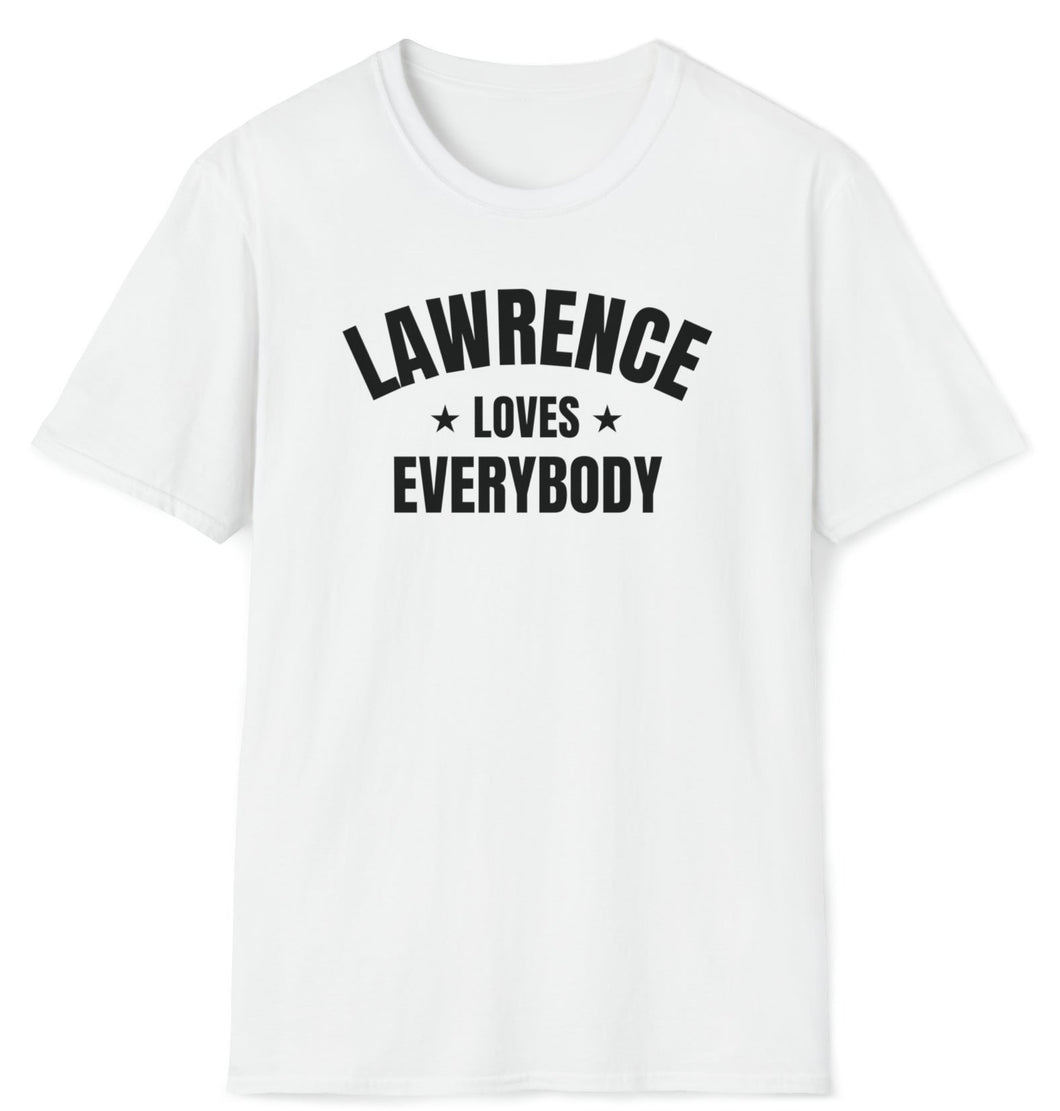 SS T-Shirt, KS Lawrence - White