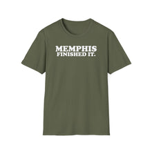 Load image into Gallery viewer, SS T-Shirt, Memphis Finished It. - Multi Colors
