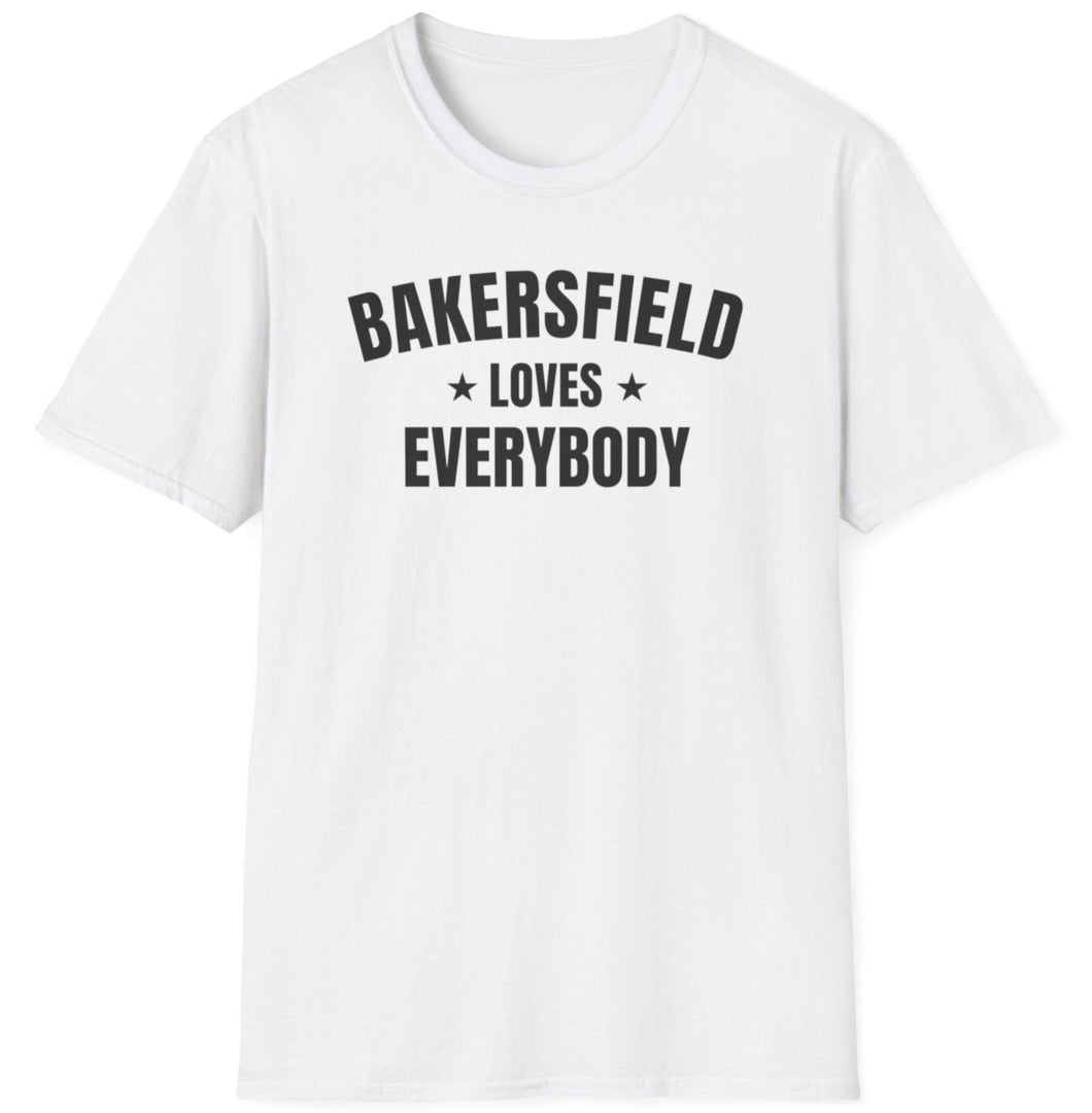 SS T-Shirt, CA Bakersfield - White