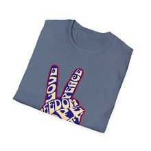 Load image into Gallery viewer, SS T-Shirt, Peace Sign - Multi Colors
