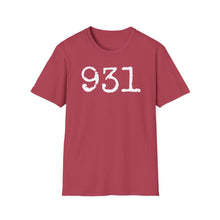 Load image into Gallery viewer, SS T-Shirt, 931 Area Code - Multi Colors
