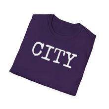 Load image into Gallery viewer, SS T-Shirt, City - White - Multi Colors
