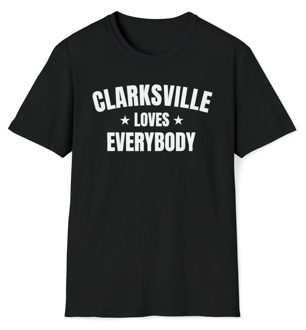 SS T-Shirt, IN Clarksville - Black