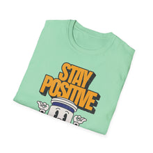 Load image into Gallery viewer, SS T-Shirt, Stay Positive - Multi Colors
