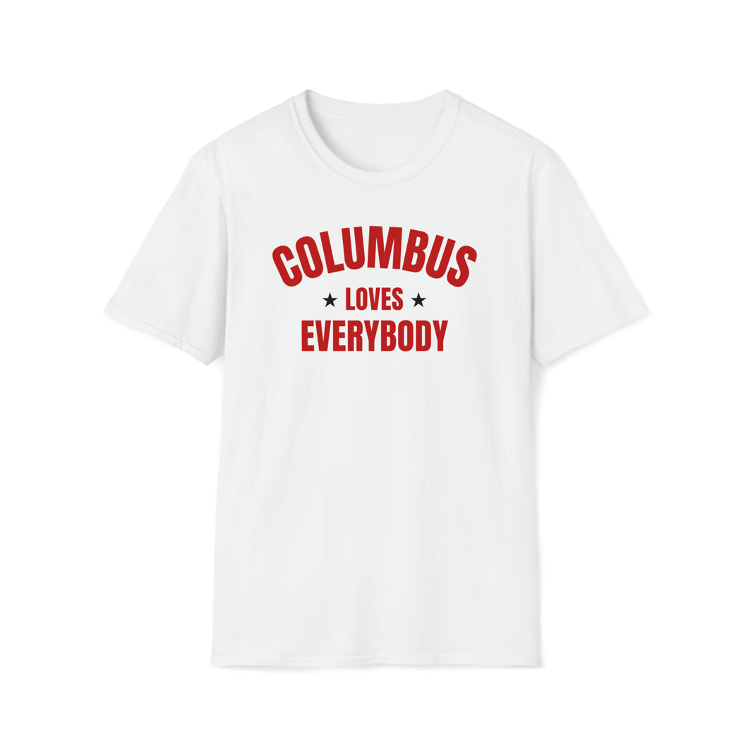 SS T-Shirt, OH Columbus - White | Clarksville Originals