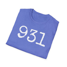 Load image into Gallery viewer, SS T-Shirt, 931 Area Code - Multi Colors
