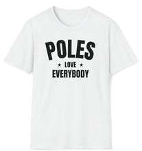 Load image into Gallery viewer, SS T-Shirt, POL Poles - White
