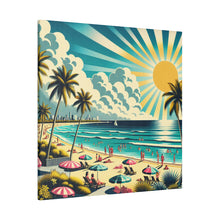Load image into Gallery viewer, Matte Canvas, Beach Days
