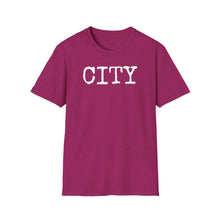 Load image into Gallery viewer, SS T-Shirt, City - White - Multi Colors
