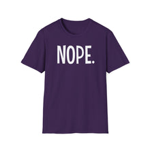 Load image into Gallery viewer, SS T-Shirt, NOPE. - Multi Colors
