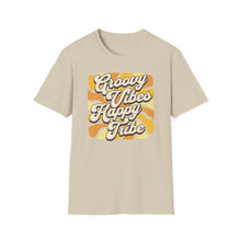 Load image into Gallery viewer, SS T-Shirt, Groovy Happy Vibes - Multi Colors

