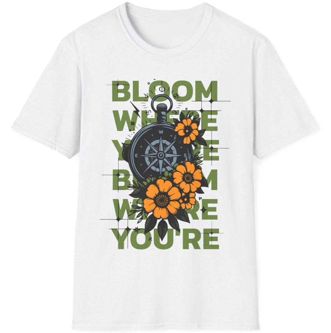 SS T-Shirt, Bloom Where You're Planted