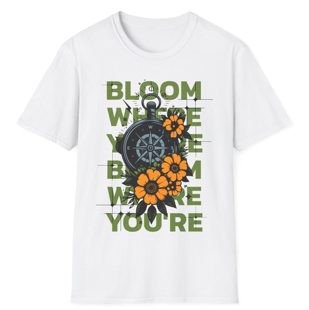 SS T-Shirt, Bloom Where You're Planted