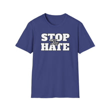 Load image into Gallery viewer, SS T-Shirt, Stop the Hate - Multi Colors
