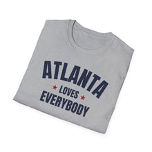Load image into Gallery viewer, SS T-Shirt, GA Atlanta - Blue - Multi Colors
