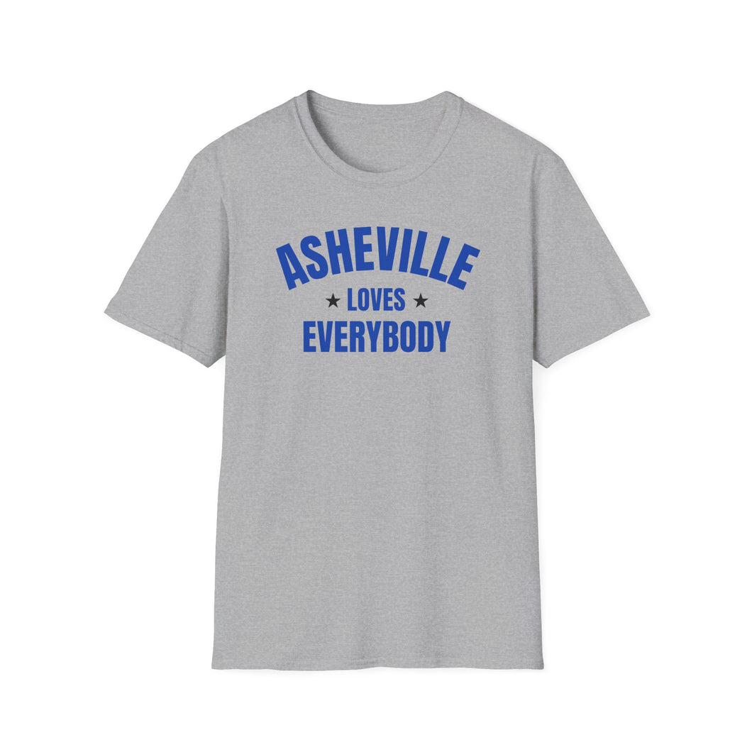 SS T-Shirt, NC Asheville - Multi Colors