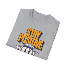 Load image into Gallery viewer, SS T-Shirt, Stay Positive - Multi Colors
