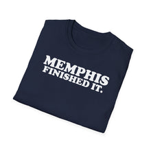 Load image into Gallery viewer, SS T-Shirt, Memphis Finished It. - Multi Colors
