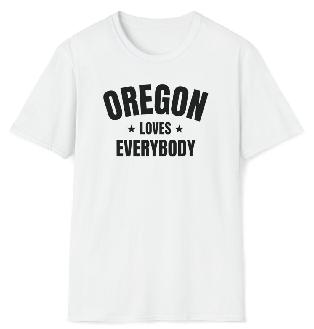 SS T-Shirt, OR Oregon - White | Clarksville Originals