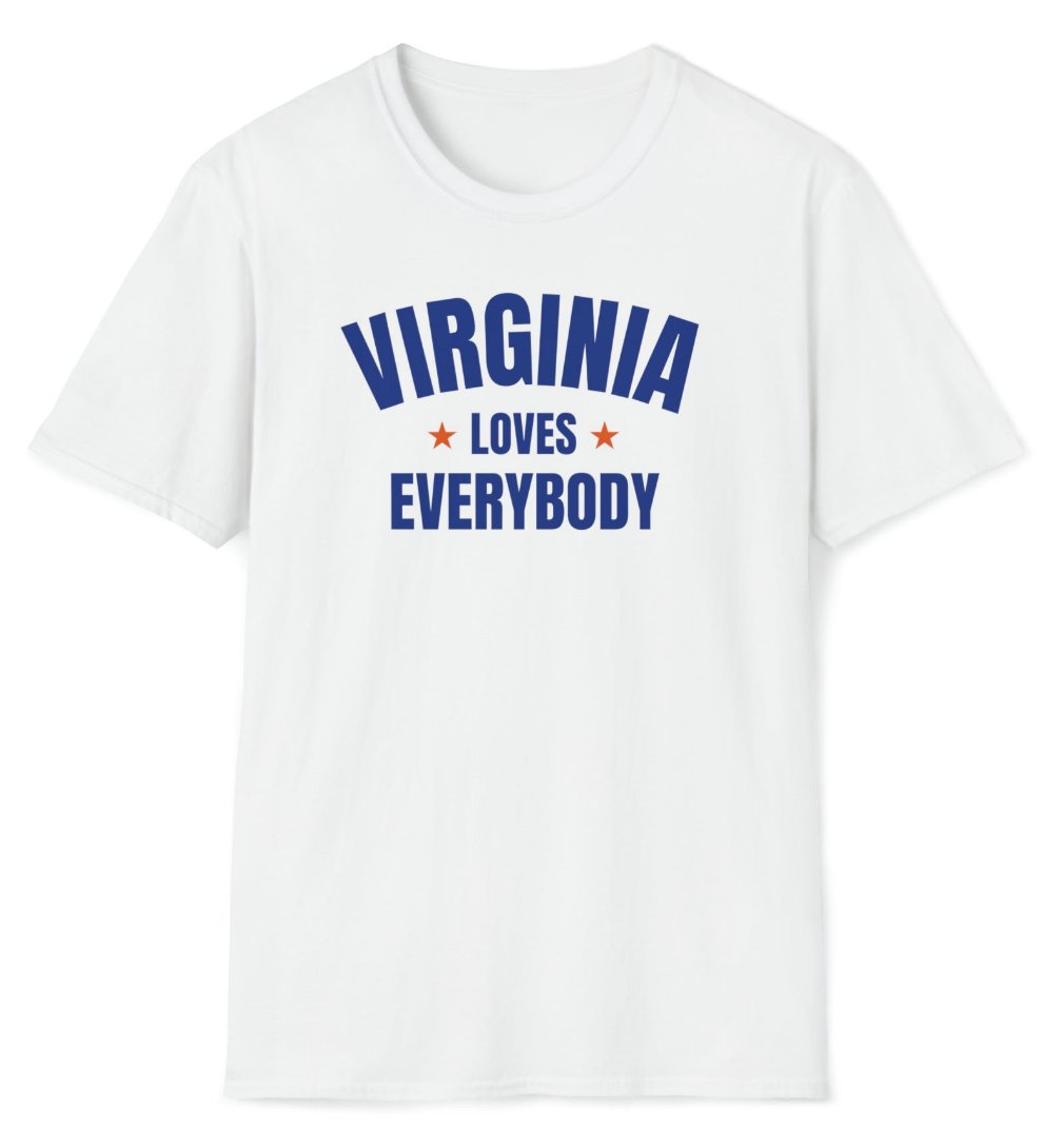 SS T-Shirt, VA Virginia - Blue