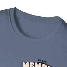 Load image into Gallery viewer, SS T-Shirt, Retro Memphis Mic on the Chest - Multi Colors
