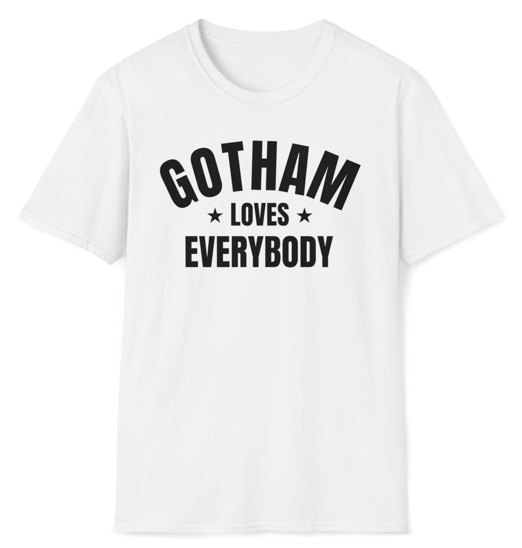 SS T-Shirt, NY Gotham - White | Clarksville Originals