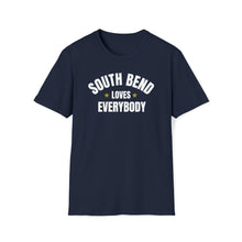 Load image into Gallery viewer, SS T-Shirt, IN South Bend - Blue | Clarksville Originals
