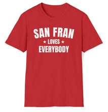 Load image into Gallery viewer, SS T-Shirt, CA San Fran - Red
