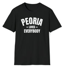 Load image into Gallery viewer, SS T-Shirt, IL Peoria - Black

